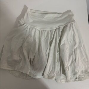 White Mini Skirt
